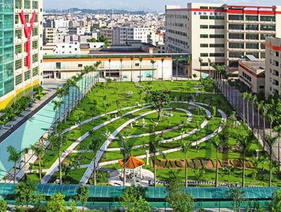 太阳集团光电园区花园