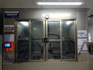 太阳集团光电10万级喷涂车间展示