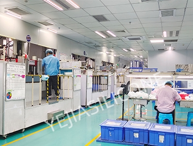 太阳集团光电10万级无尘生产检验